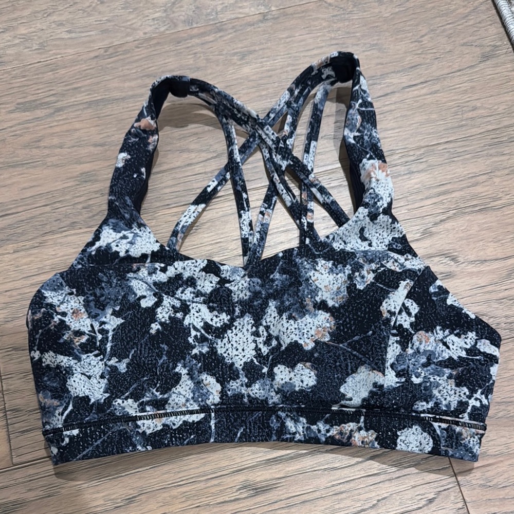 Lululemon Floral Print Sports Bra